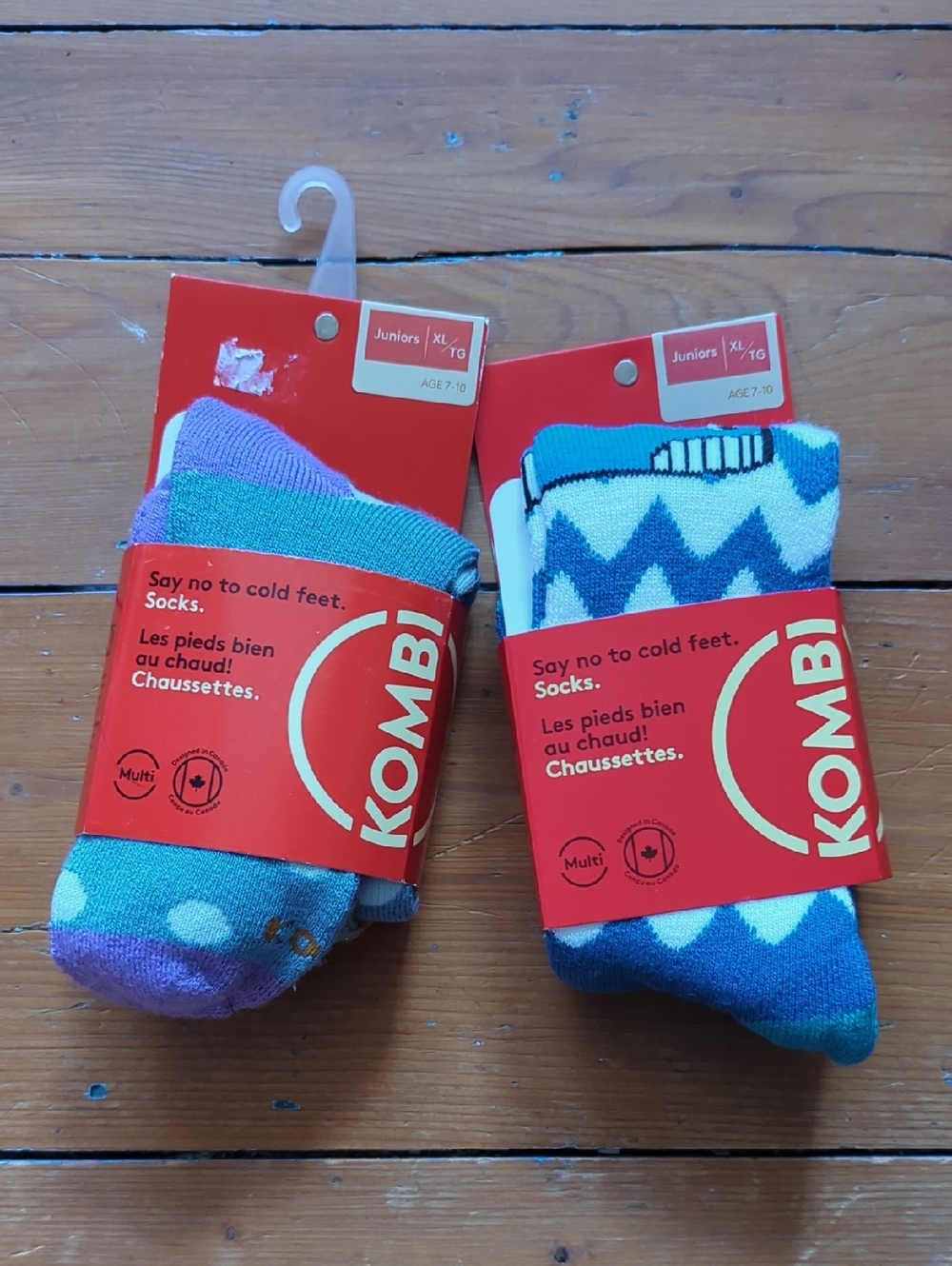 106-**NWT**Bundle of Kombi Juniors Thermal Socks